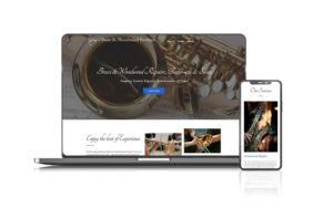 Greg's Brass & Woodwind Web Design