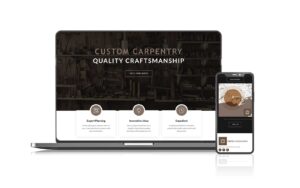 Vertis Woodworks Web Design